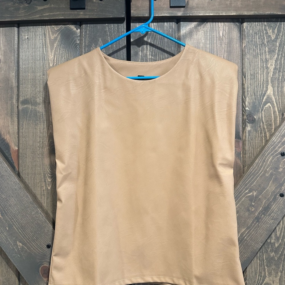 Venti6 Pleather Top